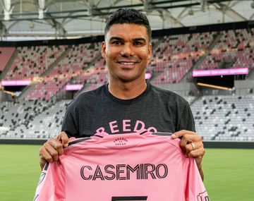 Inter Miami hizo oficial la llegada de Casemiro: será compañero de Lionel Messi