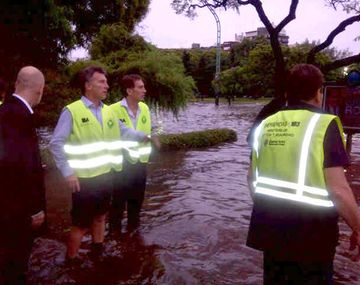 Macri volvió a pedir a la Nación financiamiento para el arroyo Vega