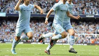 con agüero y zabaleta, el manchester city empato con el stoke con agüero y zabaleta, el manchester city empato con el stoke