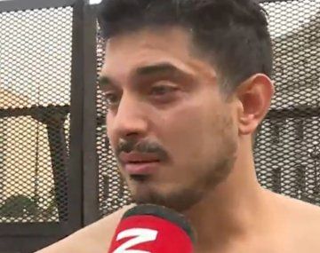 Rafa, cronista de C5N, fue agredido por las fuerzas de seguridad este miércoles 14 de mayo en una nueva marcha de jubilados.