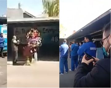 Así despidieron al primer enfermero muerto por Covid-19 en Mar del Plata