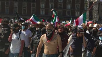 violentas protestas en mexico contra la presidenta claudia sheinbaum: las imagenes violentas protestas en mexico contra la presidenta claudia sheinbaum: las imagenes