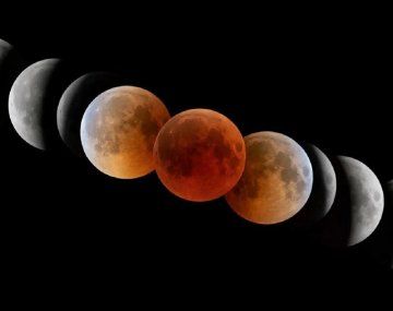 Dónde y a qué hora ver el eclipse lunar de mañana