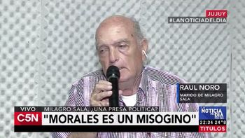 el marido de milagro sala: todo esto es un tema politico el marido de milagro sala: todo esto es un tema politico