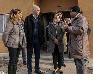 Larreta recorrió junto a Barrientos Los Piletones
