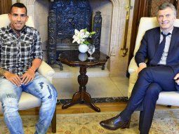 Macri despidió a su querido Tevez: Éxitos en lo que viene