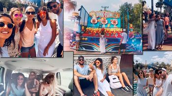 calu rivero y su novio, en disney