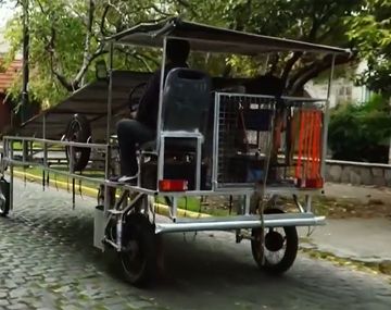 La increíble nave correcaninos que sorprende a los vecinos de Banfield