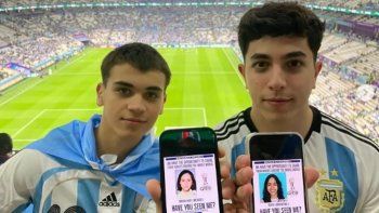 scaloneta solidaria: difundiran caras de ninos y ninas perdidos en el monumental scaloneta solidaria: difundiran caras de ninos y ninas perdidos en el monumental