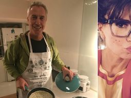 Desopilante saludo de Flor Peña a Marley por su paternidad. Desopilante saludo de Flor Peña a Marley por su paternidad.