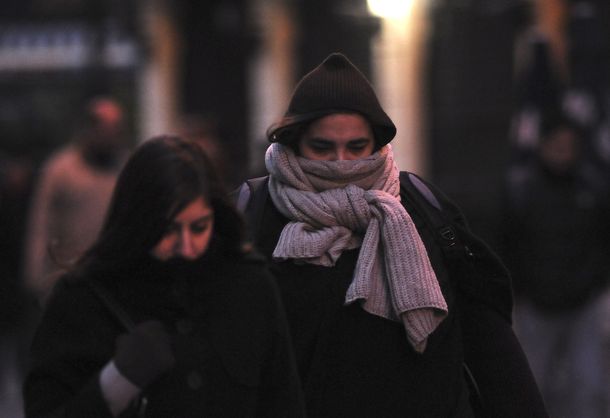 Temperaturas bajo cero en la Ciudad y el Conurbano
