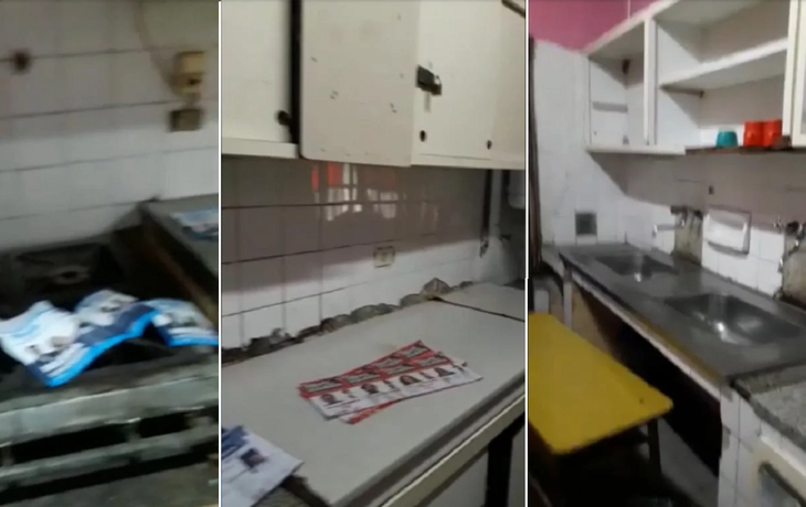 El cuarto oscuro más peligroso: votaron en la cocina, con boletas sobre las hornallas