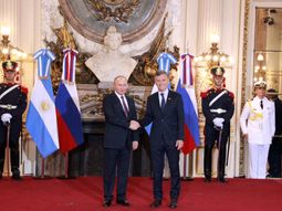 Macri se reunió con Putin en Casa Rosada