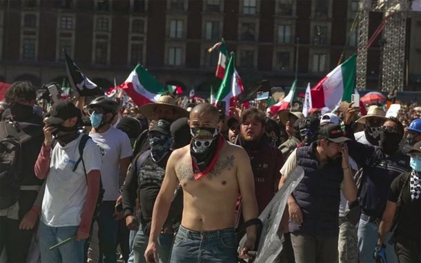 Violentas protestas en México contra la presidenta Claudia Sheinbaum: las imágenes