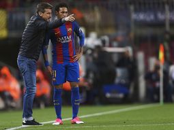 Unzué y Neymar, una relación rota Unzué y Neymar, una relación rota