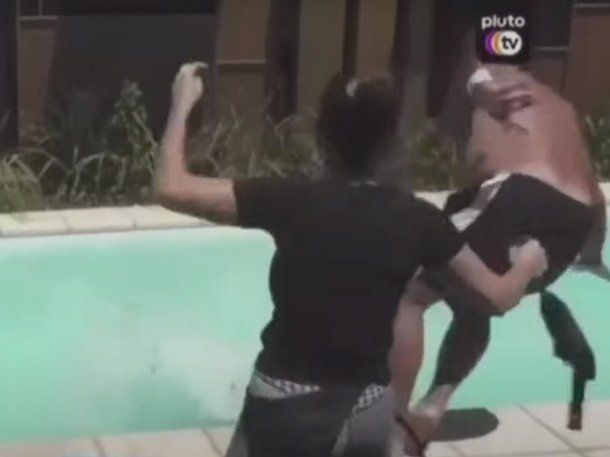 Gran Hermano: Romina empujó a Alfa y el participante sufrió un fuerte golpe