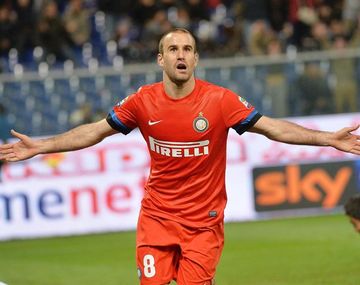 Sigue dulce: Palacio hizo dos goles en la victoria del Inter