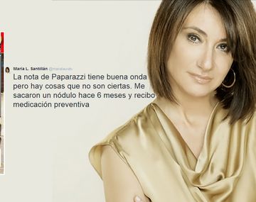 María Laura Santillán habló sobre su salud