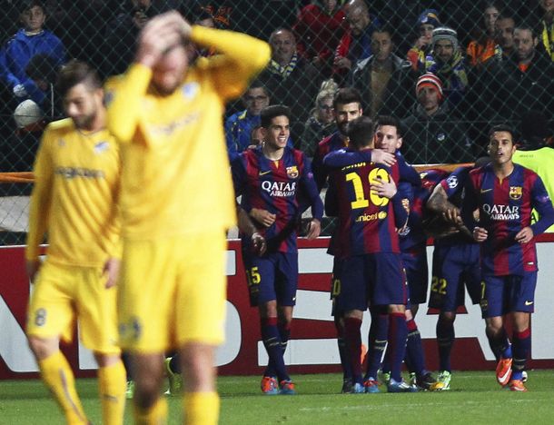 Messi anotó un triplete y se convirtió en el máximo goleador de la Champions