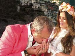 loly y su anillo: es de oro blanco y diamantes loly y su anillo: es de oro blanco y diamantes