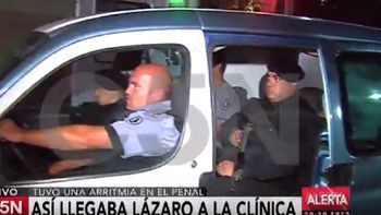 lazaro baez fue trasladado de urgencia por una arritmia cardiaca lazaro baez fue trasladado de urgencia por una arritmia cardiaca