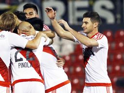 Festejo de River vs. Guaraní de Paraguay Festejo de River vs. Guaraní de Paraguay