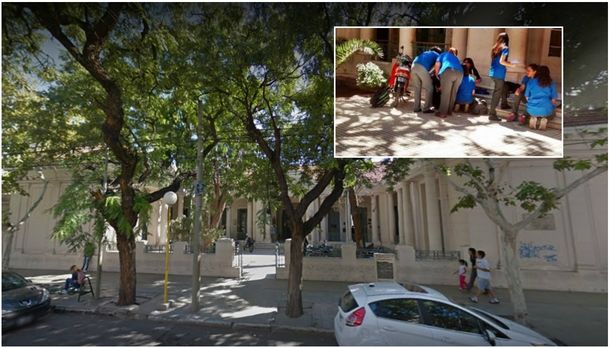 Los alumnos fueron asistidos por médicos de emergencias