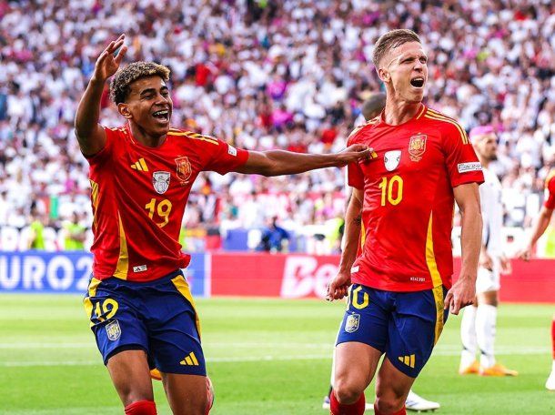 En el alargue, España le ganó a Alemania y pasó a semifinales de la Eurocopa 2024