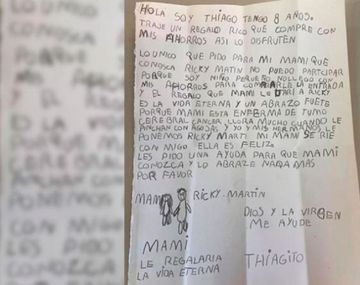 La conmovedora carta de un nene de 8 años para cumplirle el sueño a su mamá con cáncer