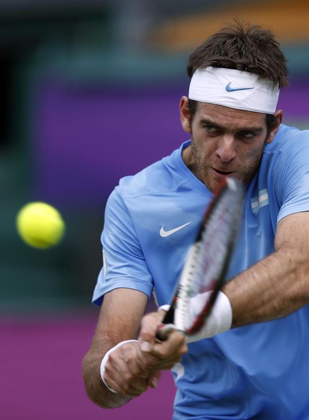 Ganó Del Potro y avanzó a la tercera ronda en Londres 2012