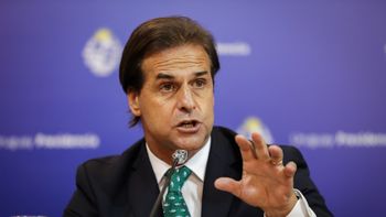 El presidente Lacalle Pou El presidente Lacalle Pou