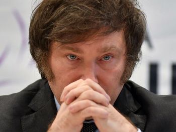 Desconfianza en Javier Milei.