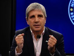 El ministro de Economía, Luis Caputo El ministro de Economía, Luis Caputo