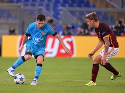 barcelona no pudo ganarle a roma, que empato con un gol de media cancha barcelona no pudo ganarle a roma, que empato con un gol de media cancha