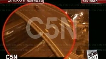 atropello, mato y huyo: mira como fue el choque del empresario al motociclista
