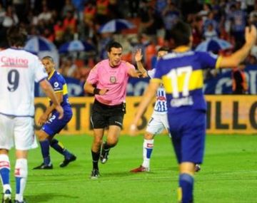 Pedro Argañaraz, el árbitro de Godoy Cruz-Boca.