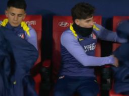 polemica decision del cholo simeone: julian alvarez y thiago almada salieron en el entretiempo polemica decision del cholo simeone: julian alvarez y thiago almada salieron en el entretiempo