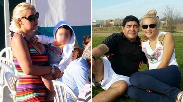 La furia de Ojeda: Maradona ya no se ocupa de su hijo