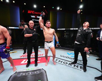 Noche redonda en UFC: Esteban Ribovics ganó el Superclásico sudamericano
