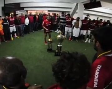 Todo un líder: la motivadora arenga de DAlessandro