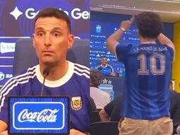 sorpresa en conferencia: el momento inesperado que descoloco a scaloni tras la goleada sorpresa en conferencia: el momento inesperado que descoloco a scaloni tras la goleada