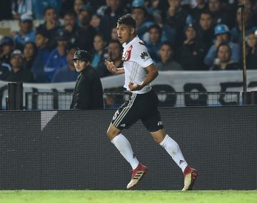 Exequiel Palacios en River - Crédito:&nbsp;@CARPoficial
