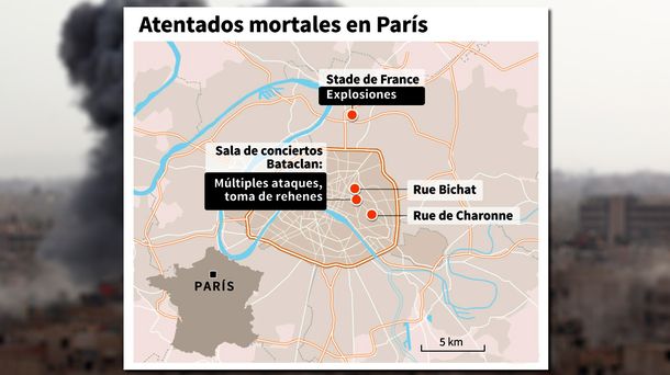 Los ataques en Francia y la guerra en Siria, explicados en 3 minutos