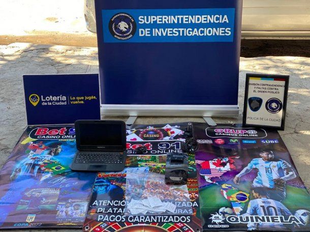Barracas: Manejaba un casino on line desde una carnicería