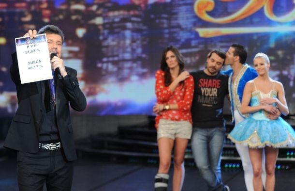 La Sueca se despidió del Bailando 2012