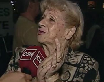 La mujer estuvo en el ruidazo nacional