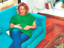 maria julia olivan, en su sexto mes de embarazo: fue un milagro maria julia olivan, en su sexto mes de embarazo: fue un milagro