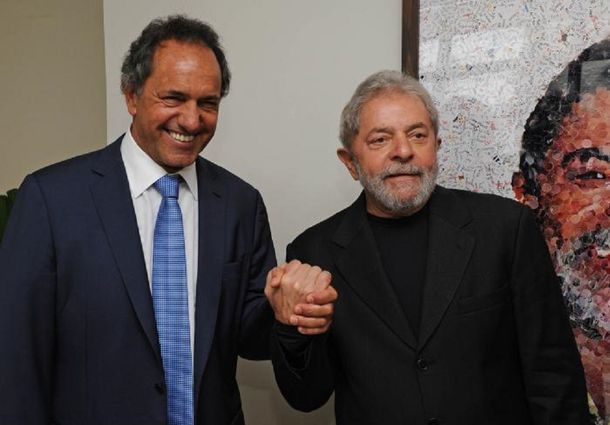 Lula recibió a Scioli y pidió no ver a la Argentina como un adversario