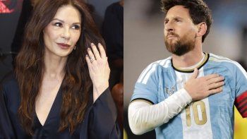 catherine zeta-jones sorprendio con un consejo para messi: que le de un descanso a miami catherine zeta-jones sorprendio con un consejo para messi: que le de un descanso a miami