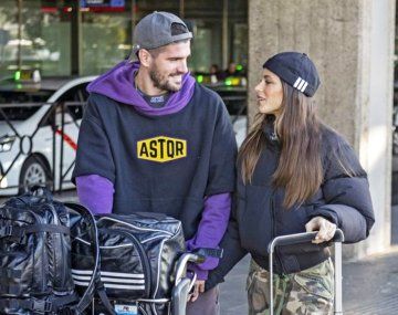El detalle en la vuelta de Tini y De Paul que reavivó rumores de compromiso